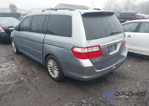 2007 Honda Odyssey Touring from USA, damaged, VIN 5FNRL38807B083807